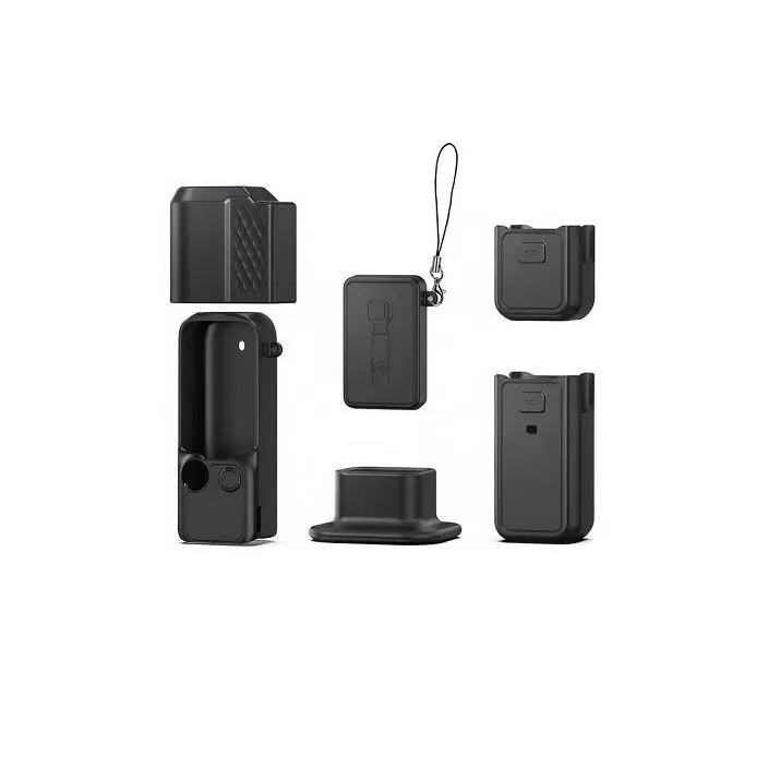 7 Sets Silicone Case Lens Protector Compatible with Osmo Pocket 4