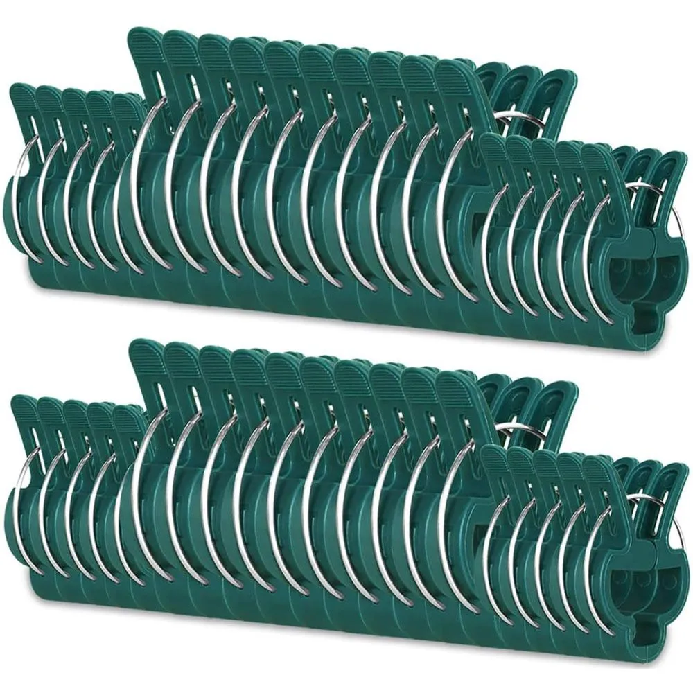 40Pcs Plant Support Clips,Flower and Vine,Garden Tomato Plant Support Clips