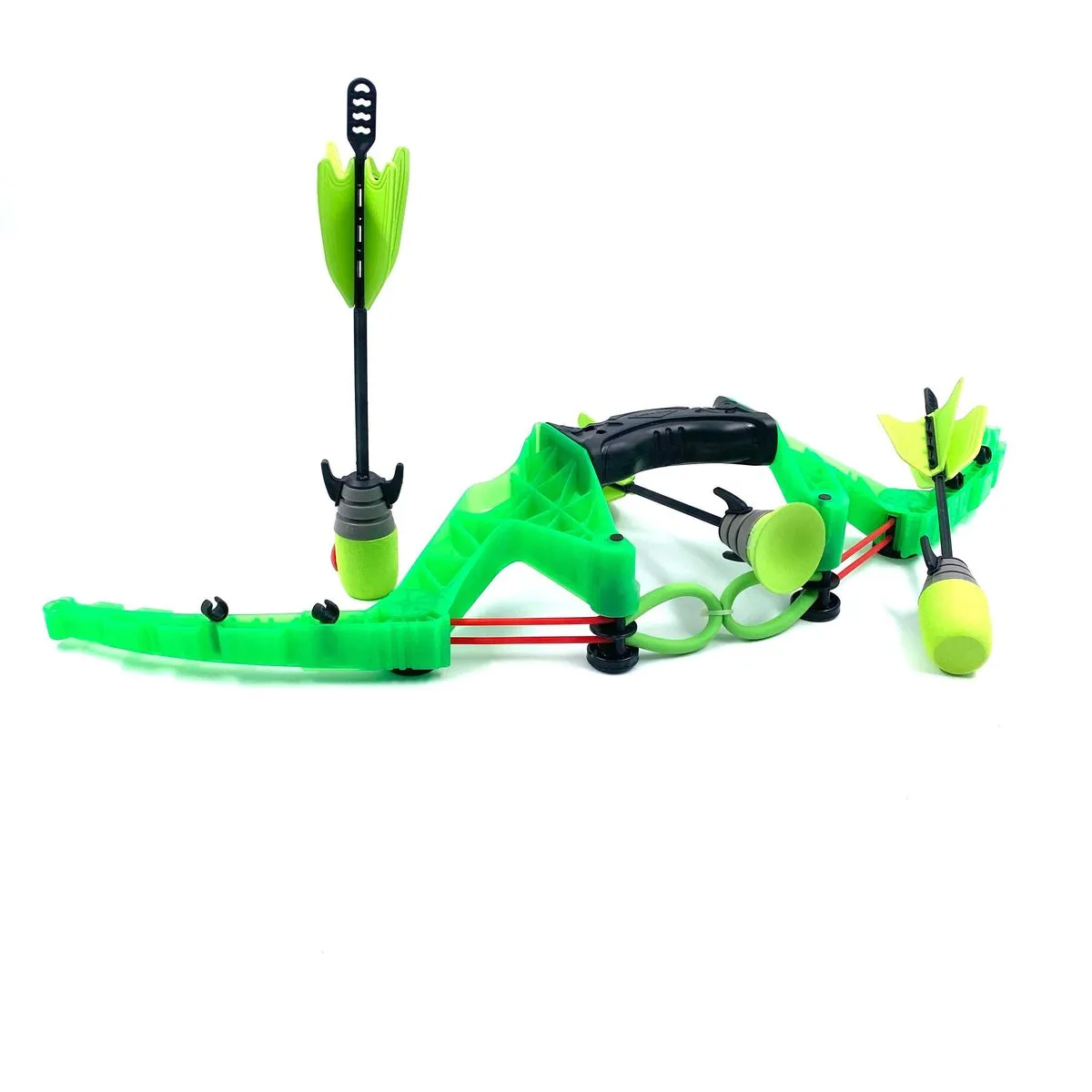 Storm Bow and Arrow Shooting Toy Set - Green
