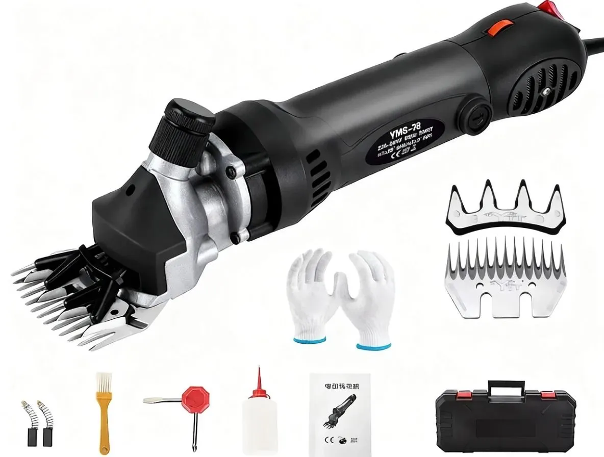 Sheep Shearing Kit Electric Clippers for Farm Animals