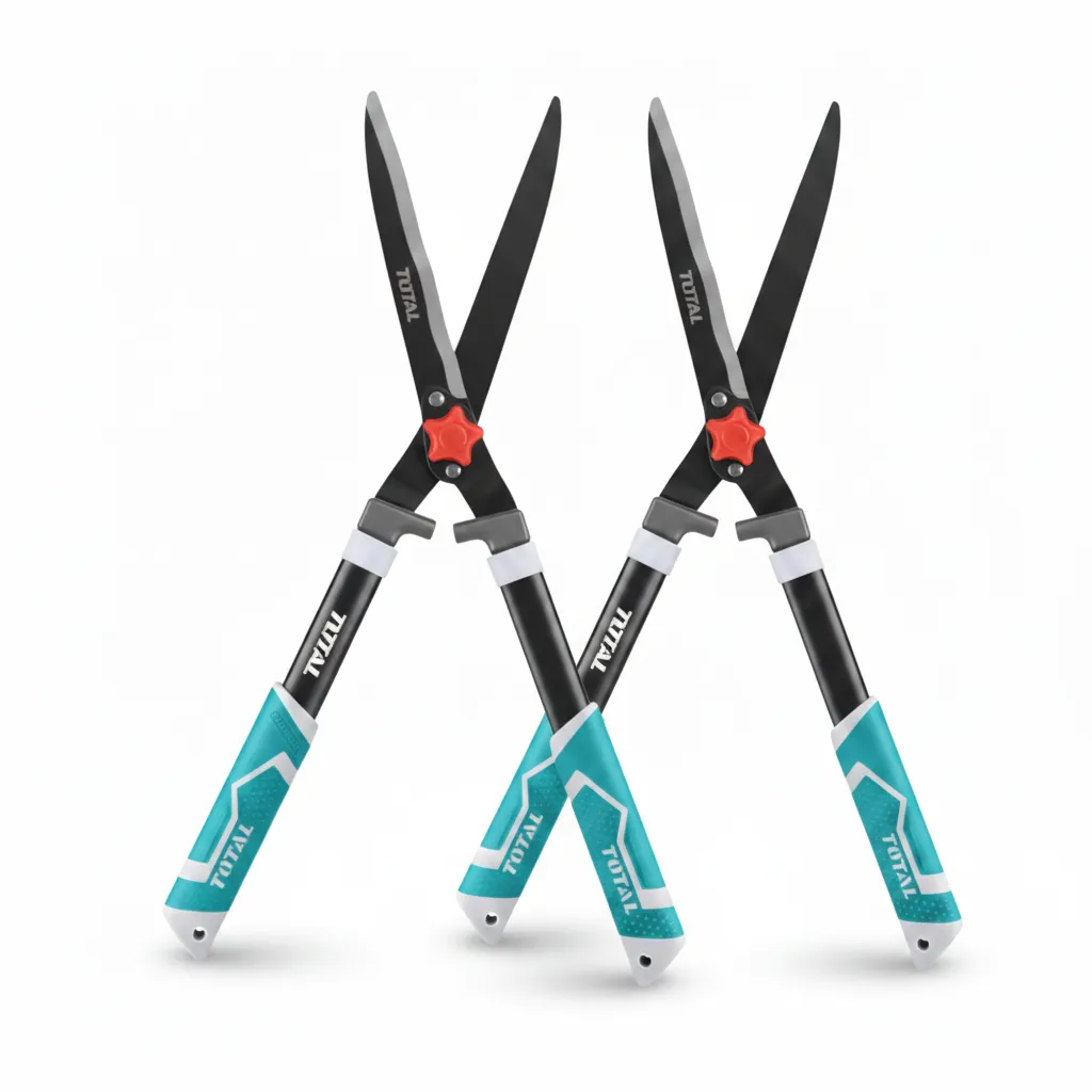 Total Hedge Shear 557mm, Carbon Steel with Teflon Coating - 2 Pack