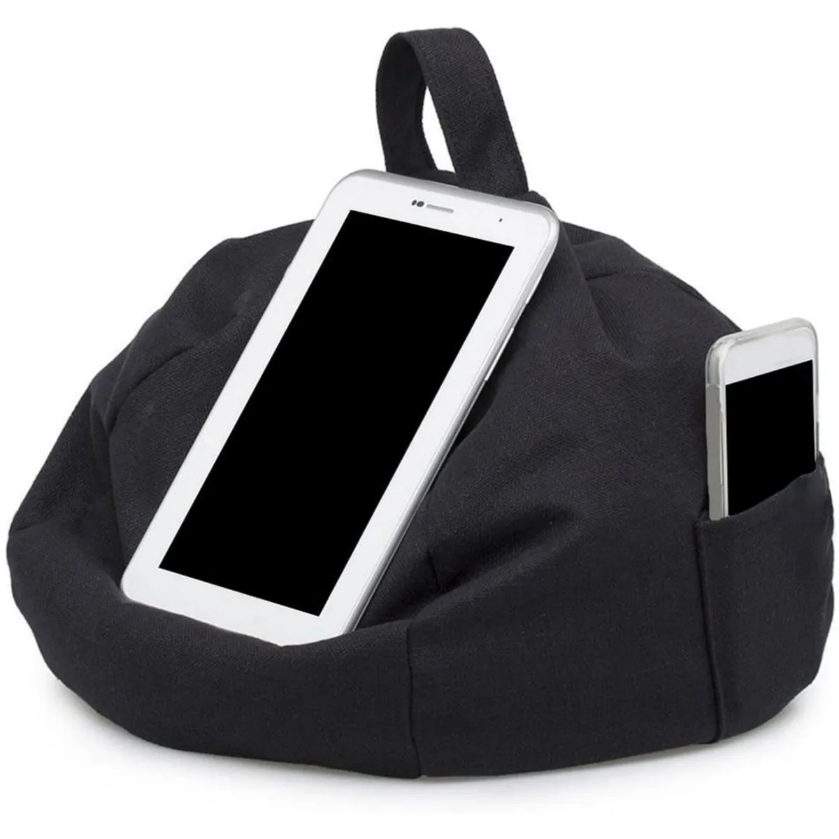 Flat stand, pillow stand Tablet Pillow Tablet Mat ,Tablet Product Bracket - Black
