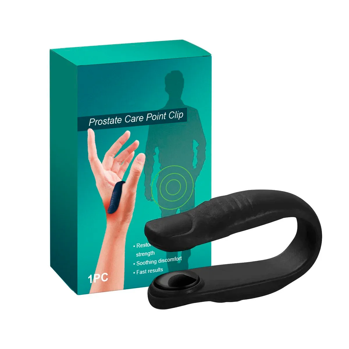Prostate Care Point Clip for Health Acupressure Hand Pressure Point Clip