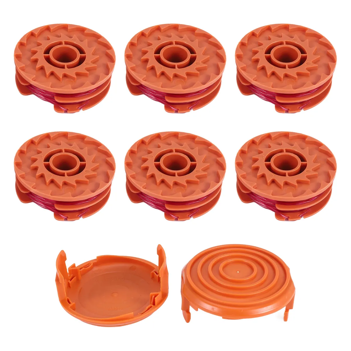 Weed Eater Spools For Worx Wa0007 Wg116 String Trimmer Refills Parts