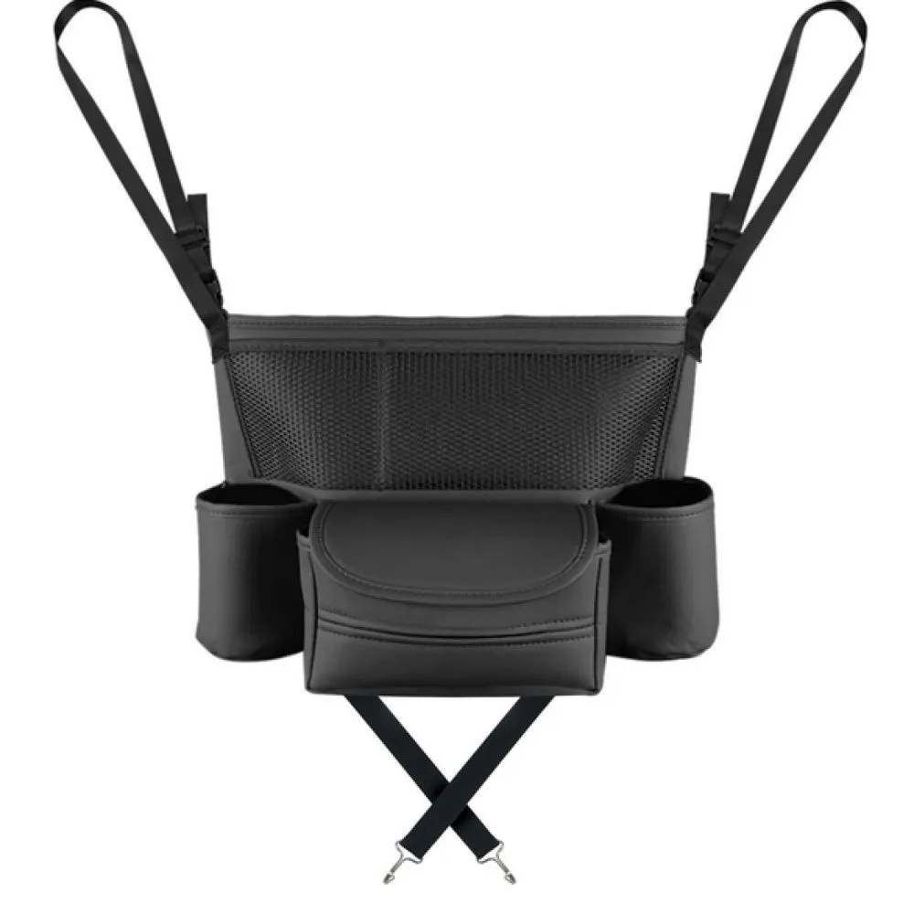 Seat Back Organizers Bag Between Front Seats-Black