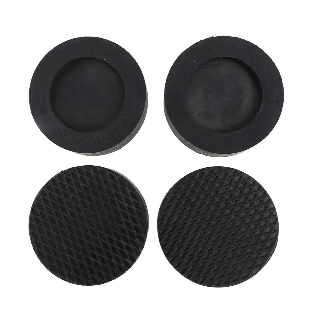 4 Pieces Anti-Vibration Feet Pads - Rubber anti-slip mats for washer/dryer