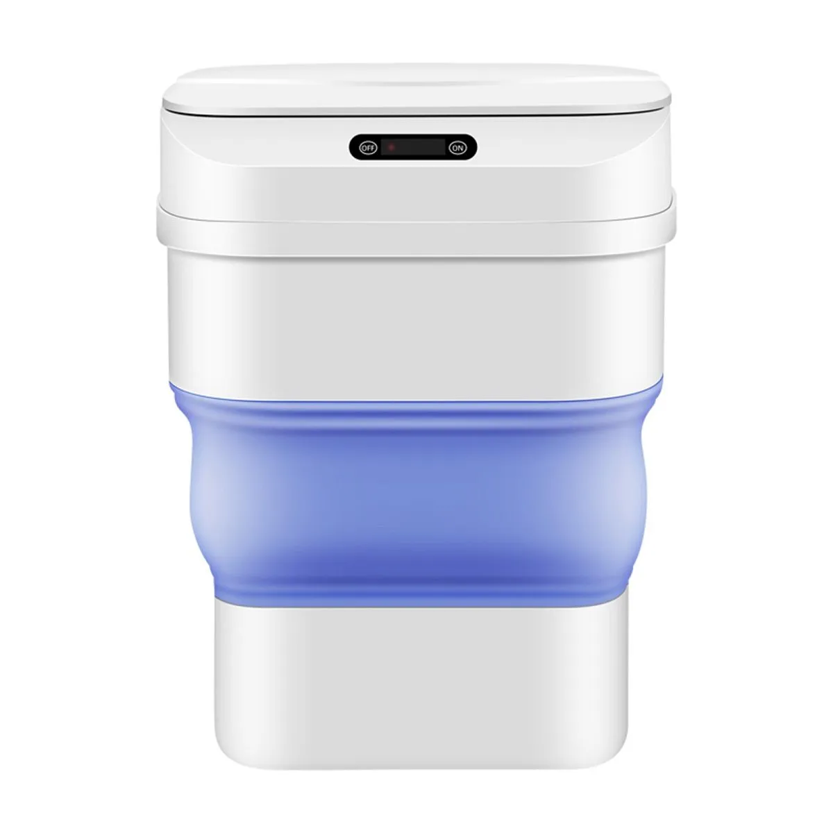 Adjustable Automatic Smart Sensor 8L/17.5L Intelligent Induction Trash Can - Light Blue