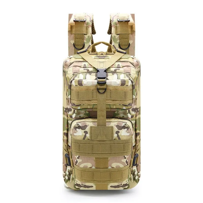 Color black outdoor tactical field training sports backpack - color