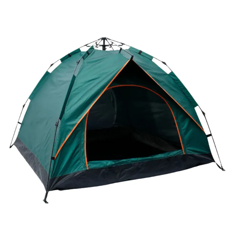 Waterproof And Windproof With Double Doors Pop Up Automatic Tent