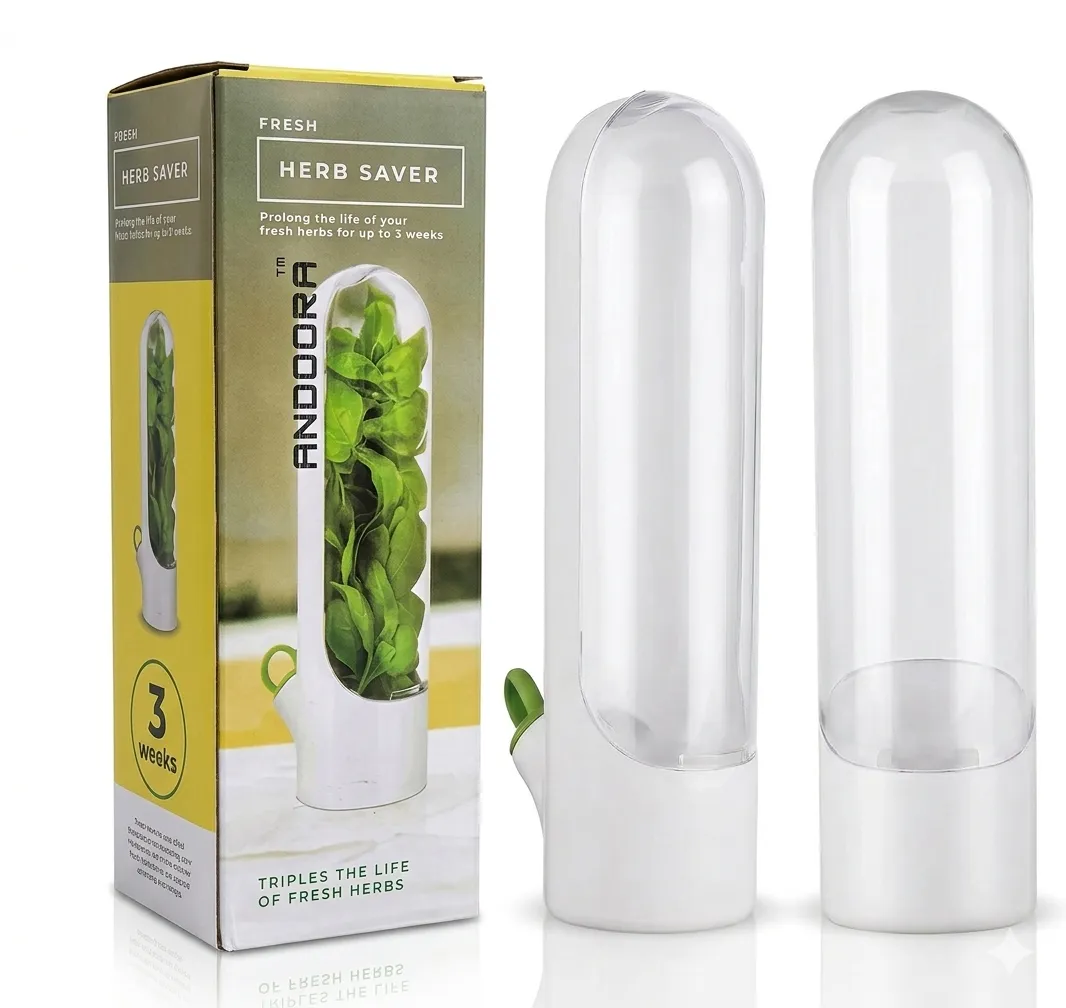Fresh Herbs Storage Container -2Pack