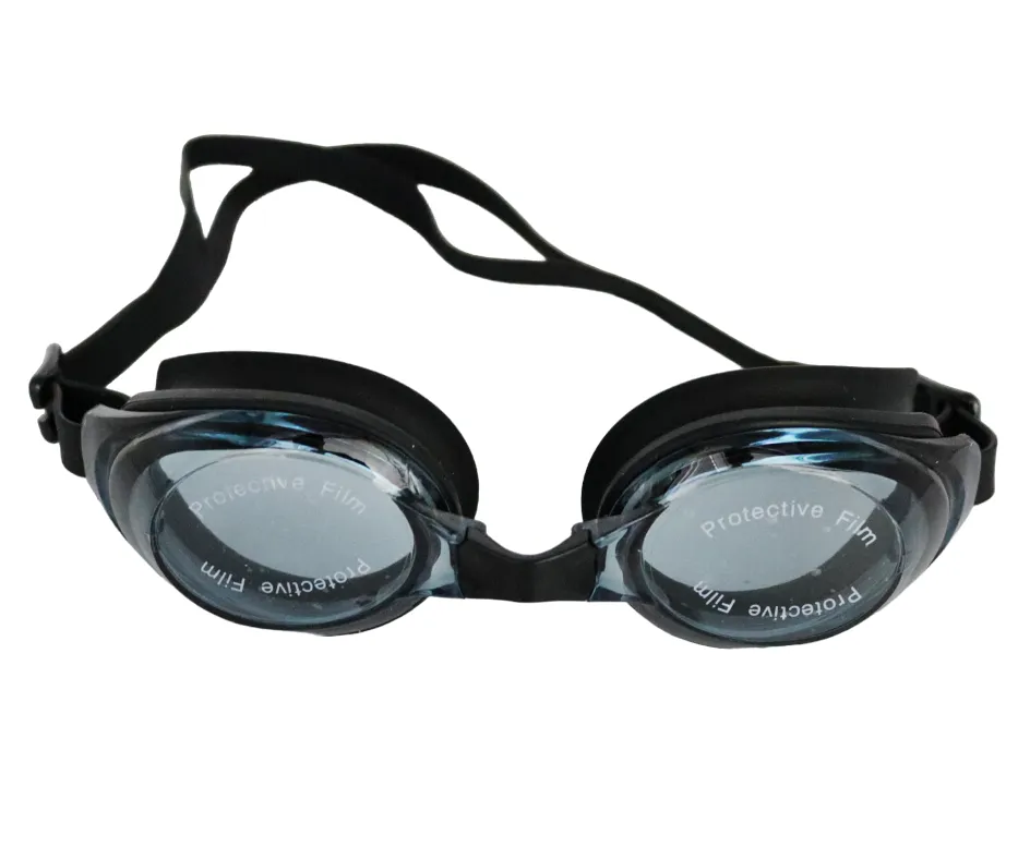 Diving, Skiing and Swimming Goggles Silicone Goggles - black