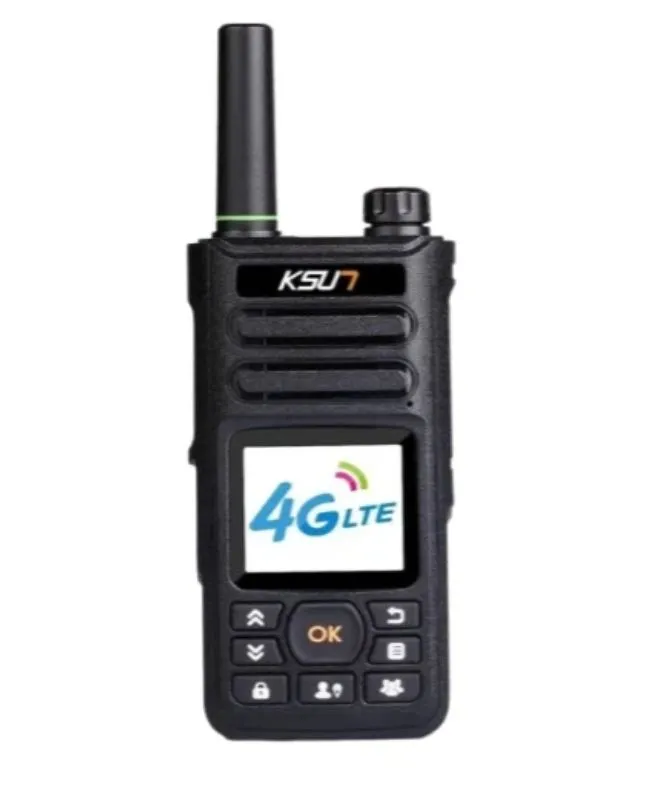 4G LTE WiFi Network Radio Walkie Talkie with 4000mAh Battery