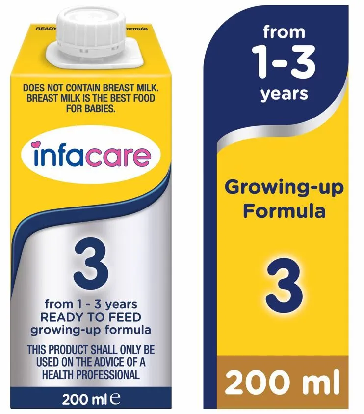 Infacare Read To Feed Stage 3 Growing Up Formula 200ml x 24