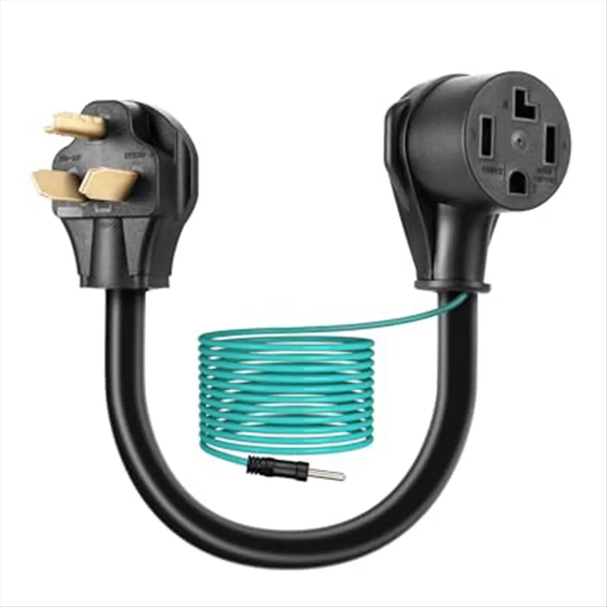 Dryer Plug Adapter 10-30P Plug To 14-30R Receptacle Us Compatible with None