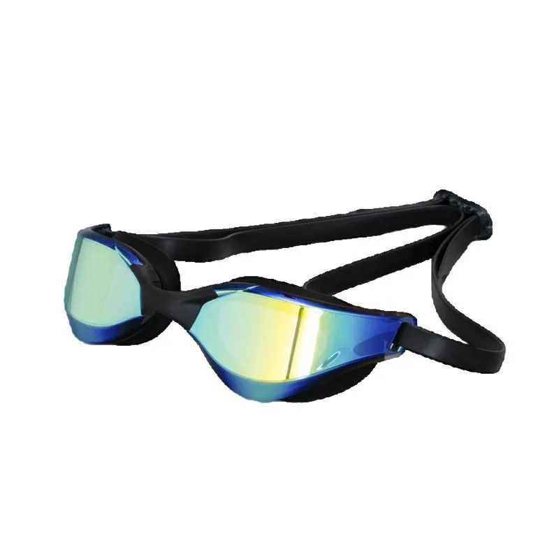 Racing Mirrored Anti-Fog Swim Goggles | HD Waterproof | Professional