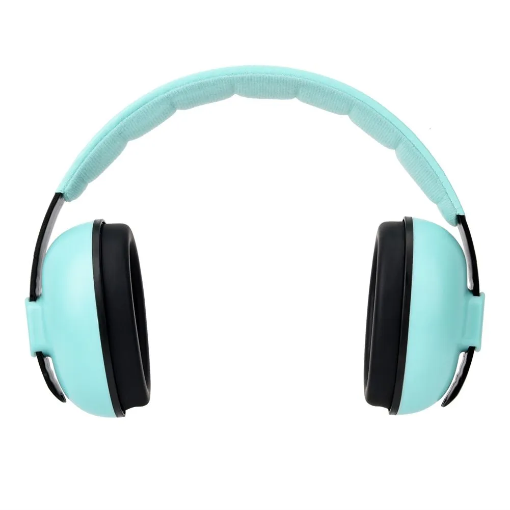 Children Noise Reduction Earmuffs Hearing Protection Headset Green