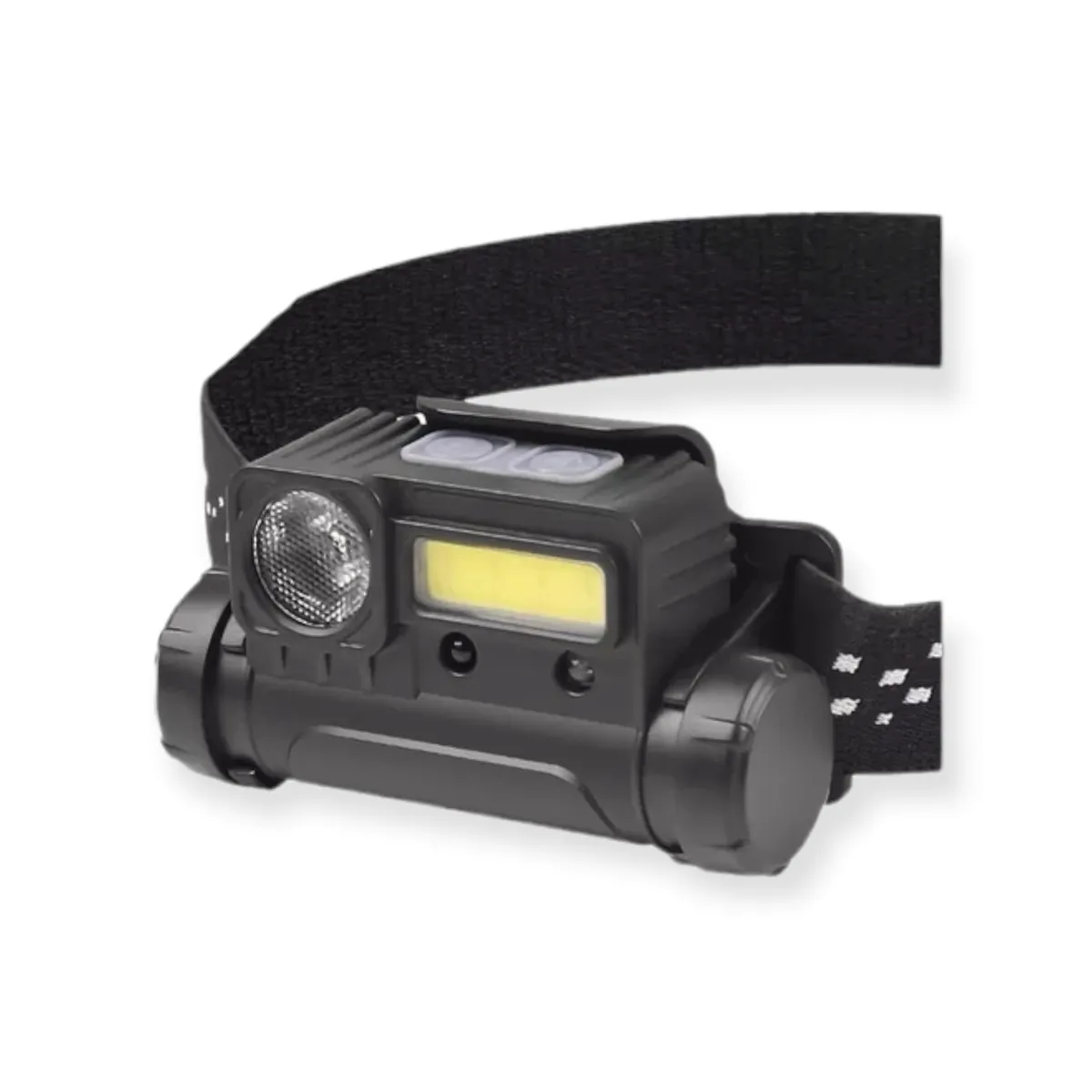 USB Rechargeable 3W COB LED Headlamp Lightweight Camping Headlight