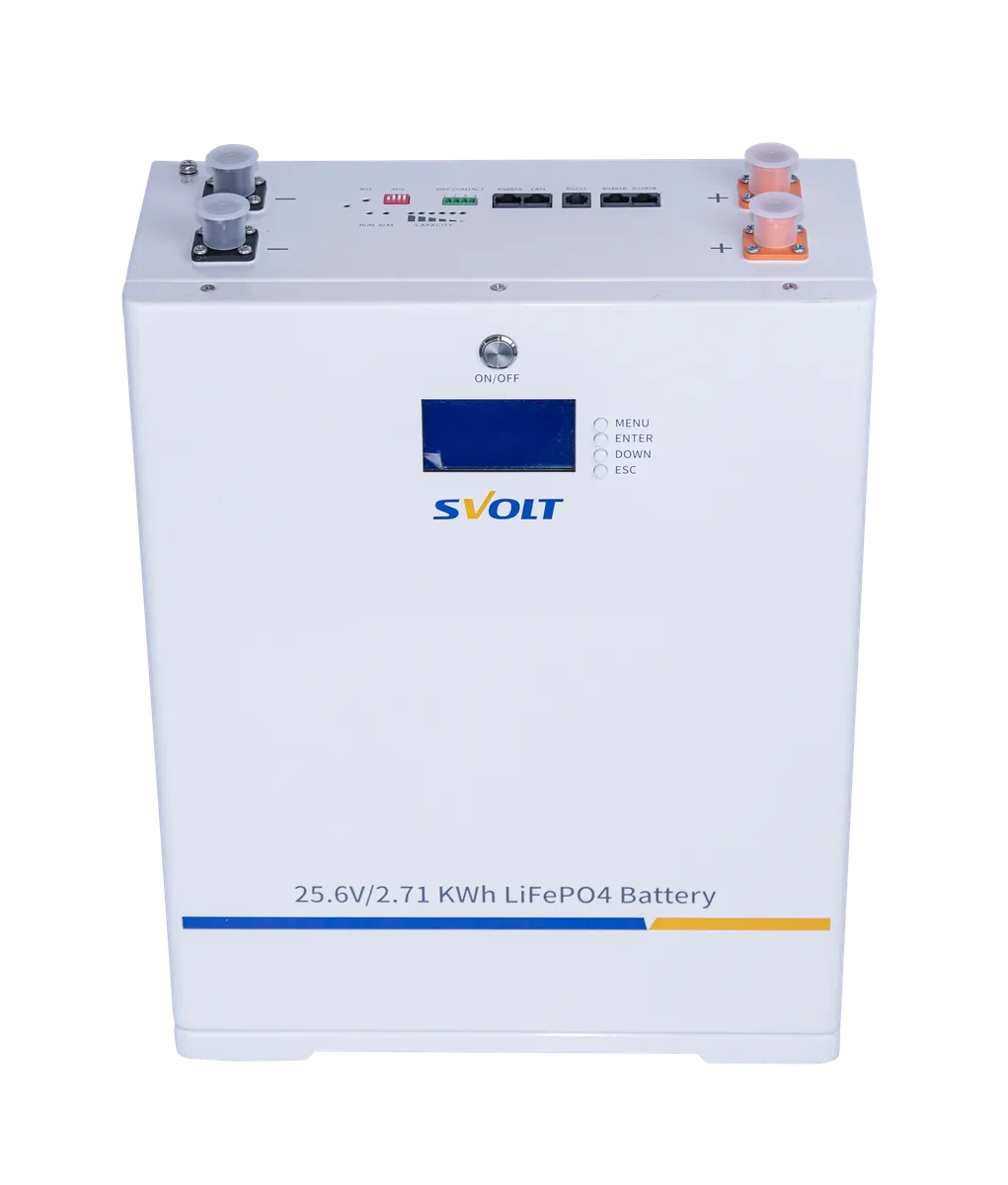 SVOLT 25.6V 106Ah 2.71kWh Lithium Battery - Wall Mounted