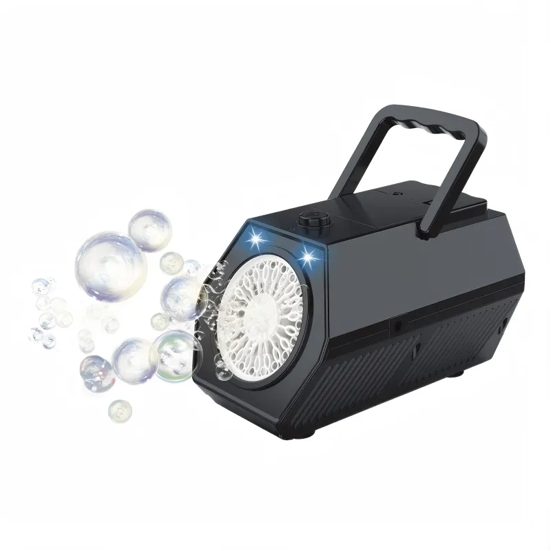 Electric Bubble Machine Porous Portable Automatic Bubble Blowing Portable