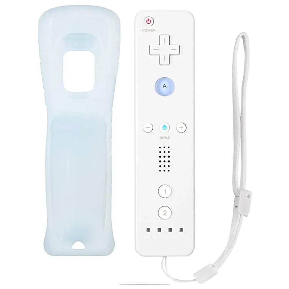 Cell Fixer Remote Controller Compatible With Nintendo Wii with Case - White