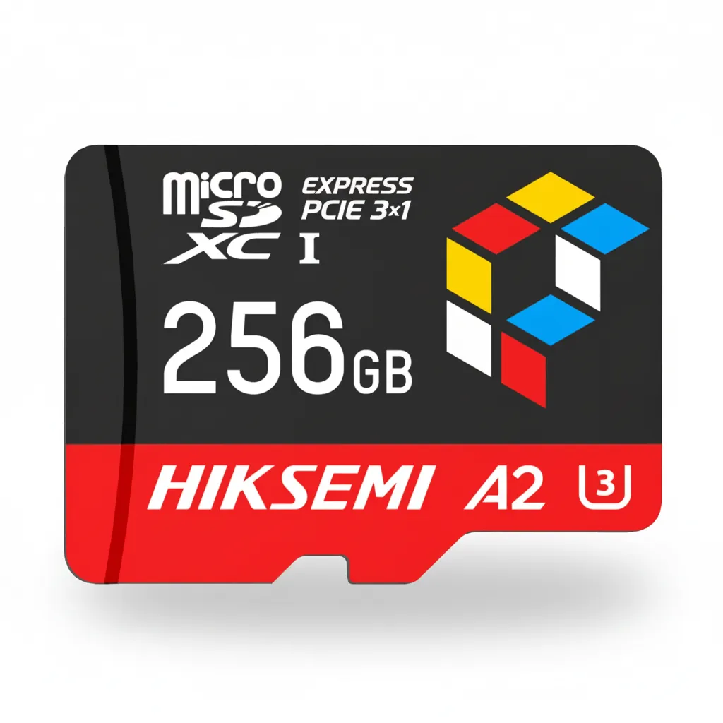 Hiksemi 256GB MicroSD Card - High-Speed TLC for Smartphones & Cameras