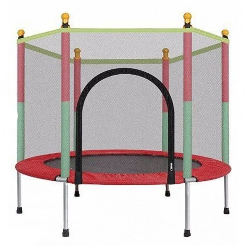 Toddler Kids Trampoline With Protection Net