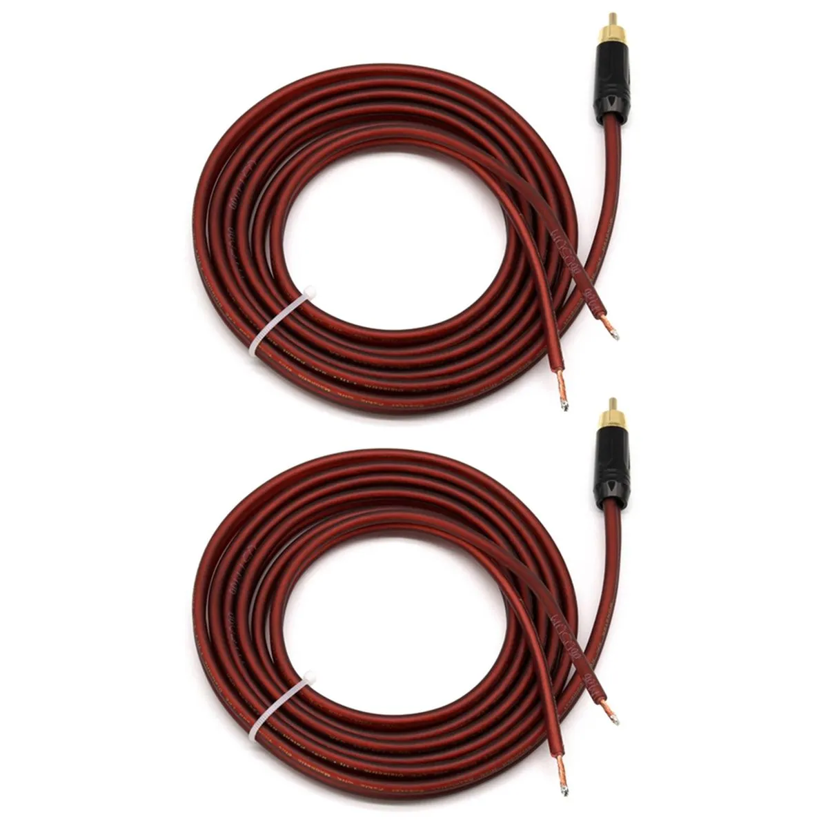 Rca Speaker Cable Bare Wire Speaker Wire To Rca Plug Replace Rca Plug