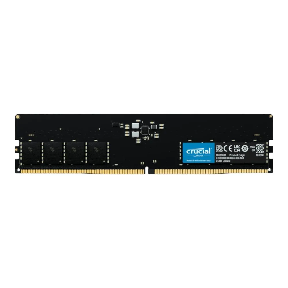 Crucial 32GB DDR5 5600MHz UDIMM Memory Module
