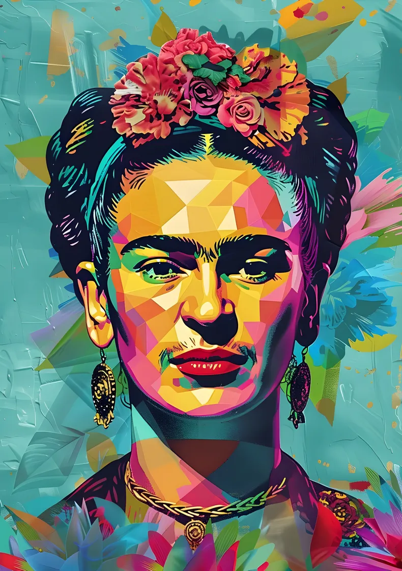 Wall Art Canvas - Free to be Frida
