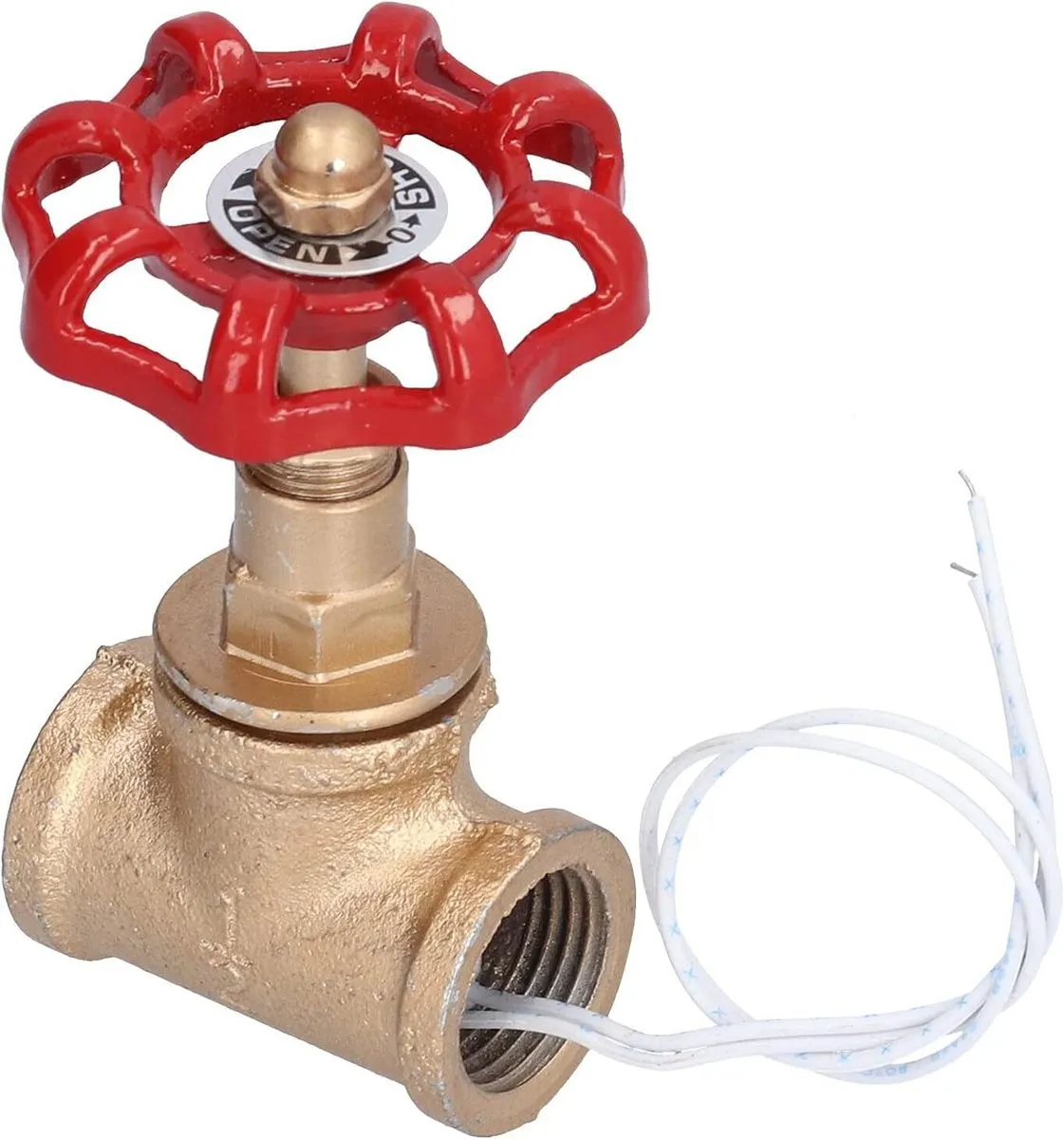 Vintage Steampunk 1/2in Stop Valve Tee Industrial Light Switch, Water Pipe