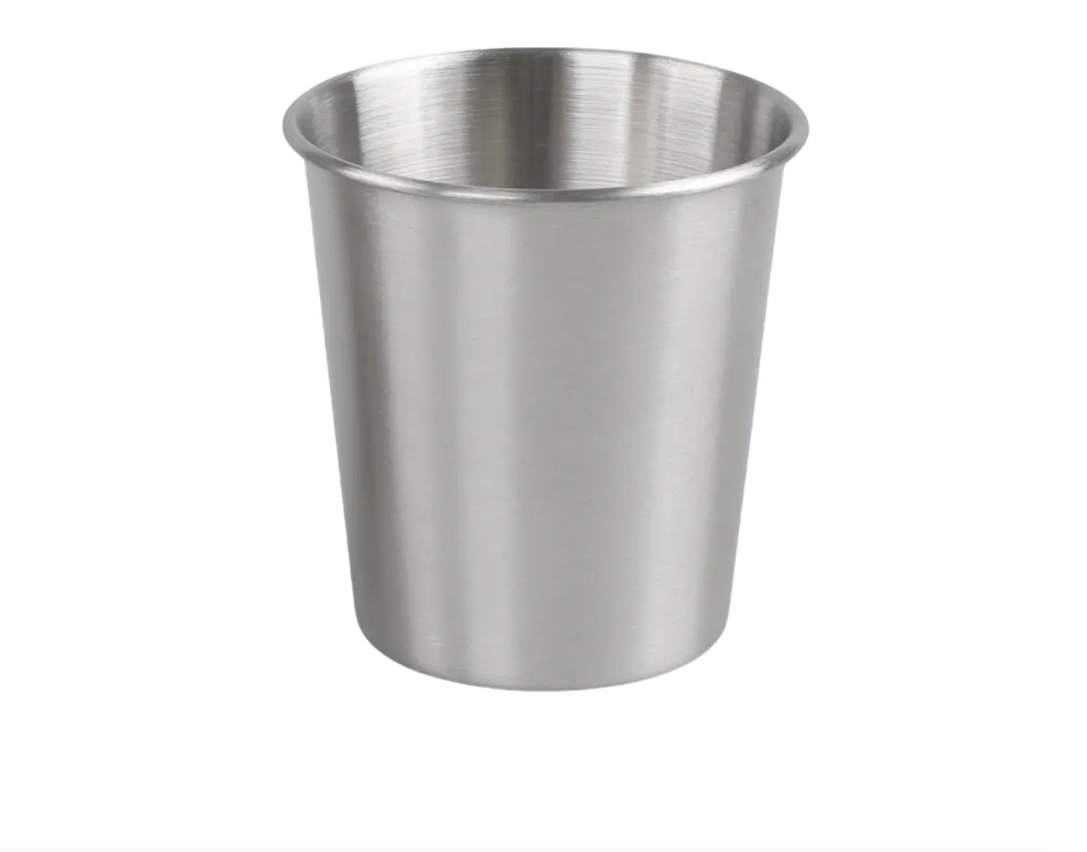 5 - Pieces 260ml Stainless Steel Beer Cup Water Drinks Wine Coffee Tea Milk Mug