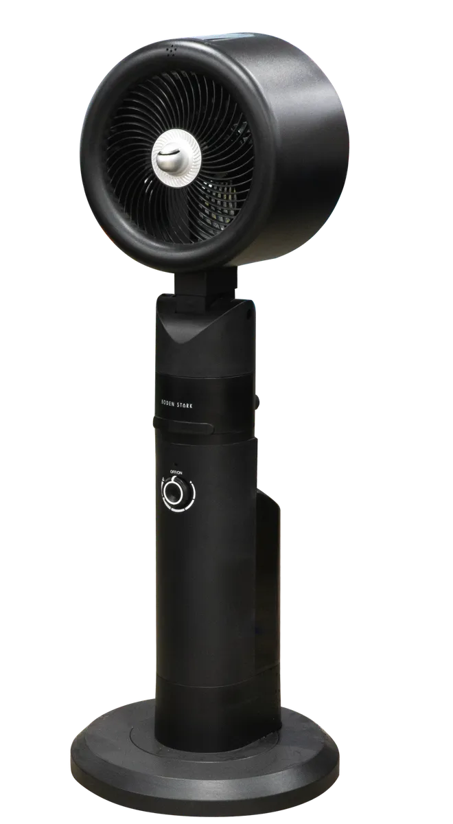 Boden Stark 3-in-1 Mist Fan - Adjustable Stand Fan, Desk Fan & Humidifier