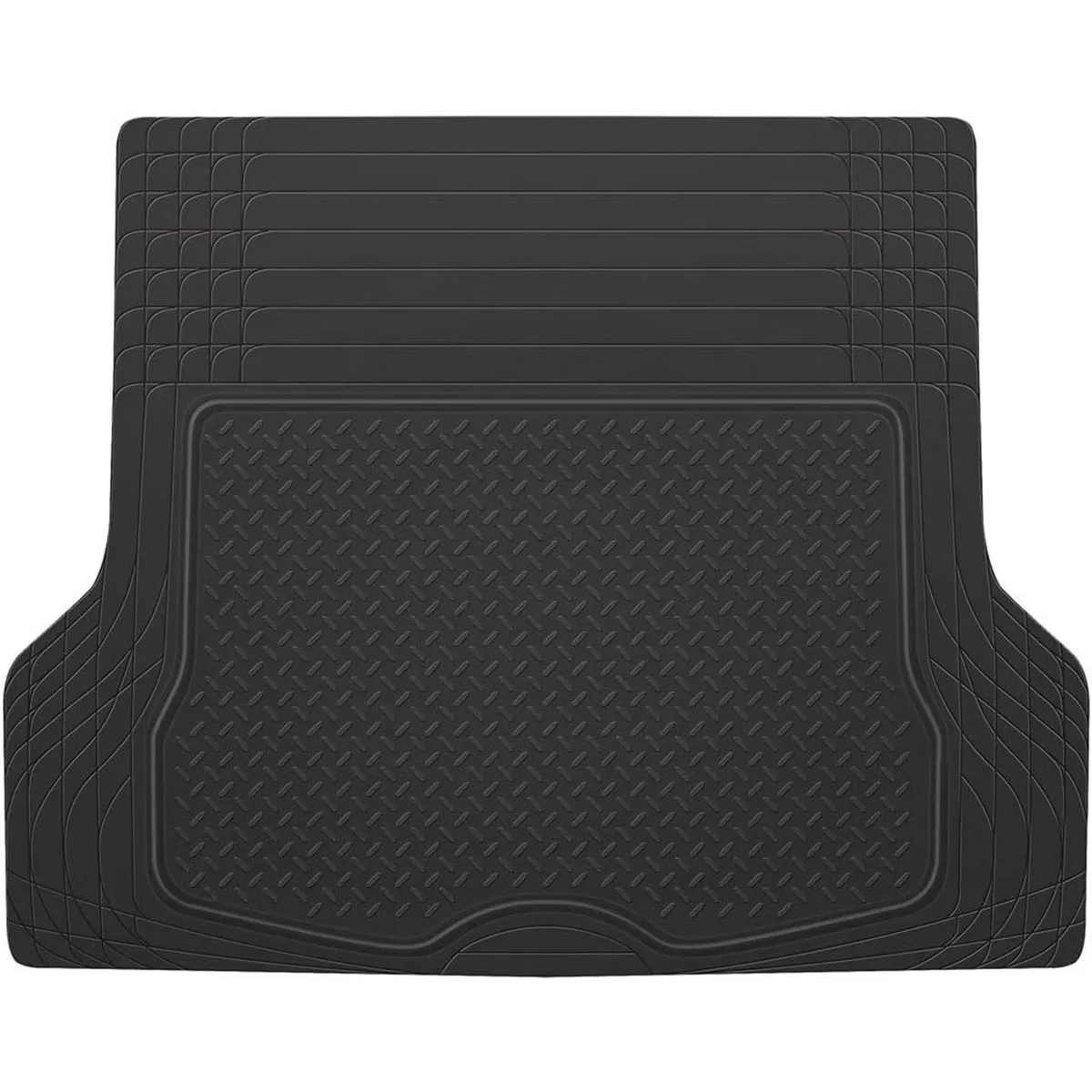 Car Trunk Cargo Liner Floor Mat Universal Trimmable Automotive Trunk Liner