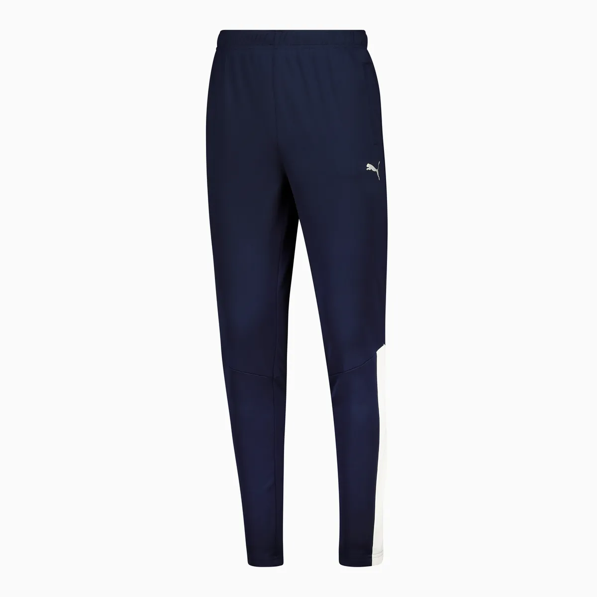 Puma Men's Forever Faster Contrast Poly Football Tracksuit Pants - Navy