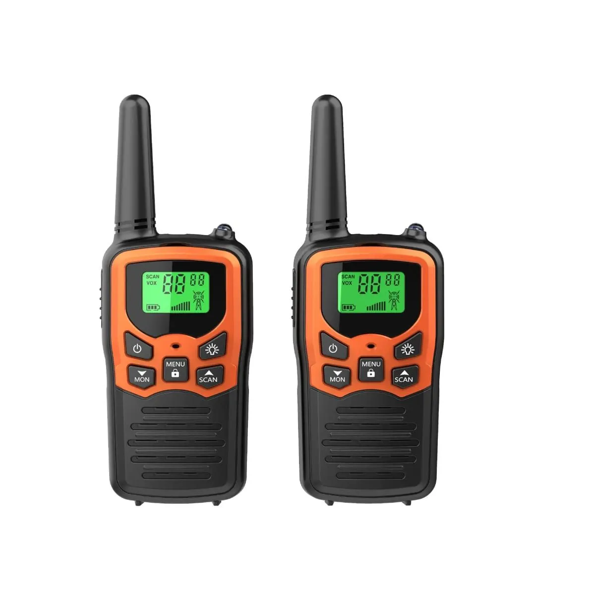 Walkie Talkies - Professional Long Range Radios with 8(EU)+22(US) Channels