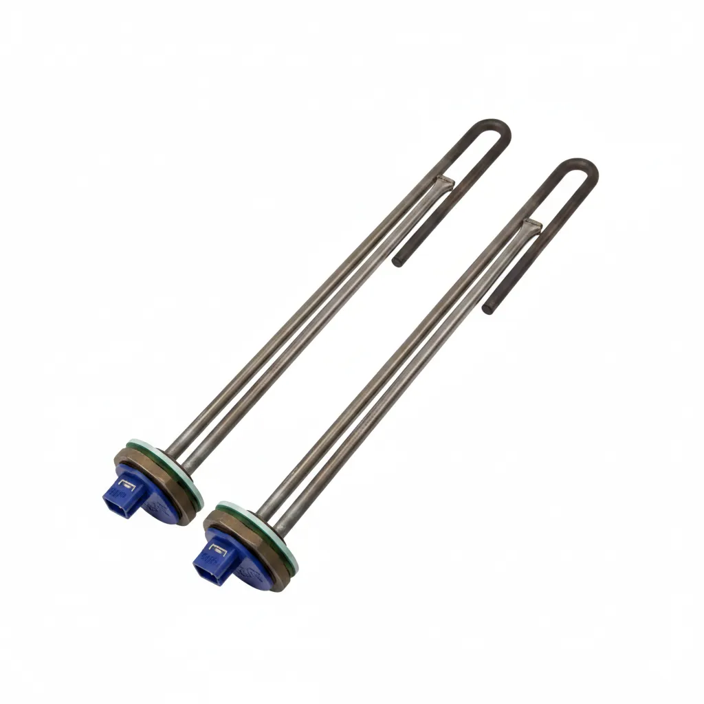 Geyser Heating Element 4kW with Thermostat Pocket for 200L - 2 Pack
