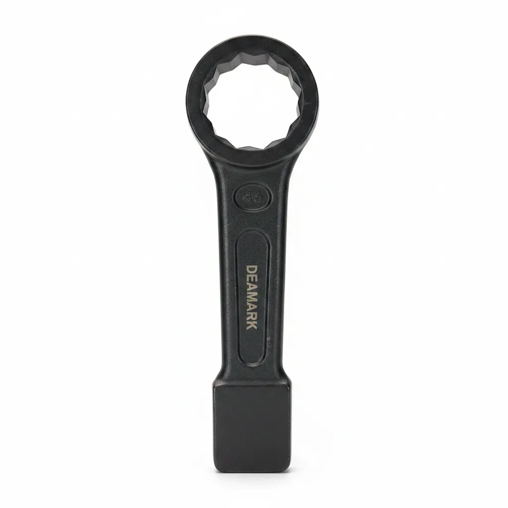 Deamark 46mm Flogging Spanner, Chrome Vanadium Steel, Black Finish