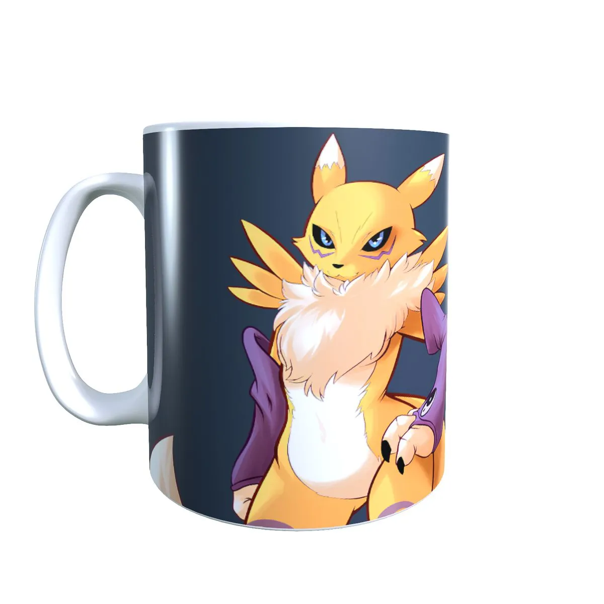 Renamon Pose - Digimon Themed Coffee Mug