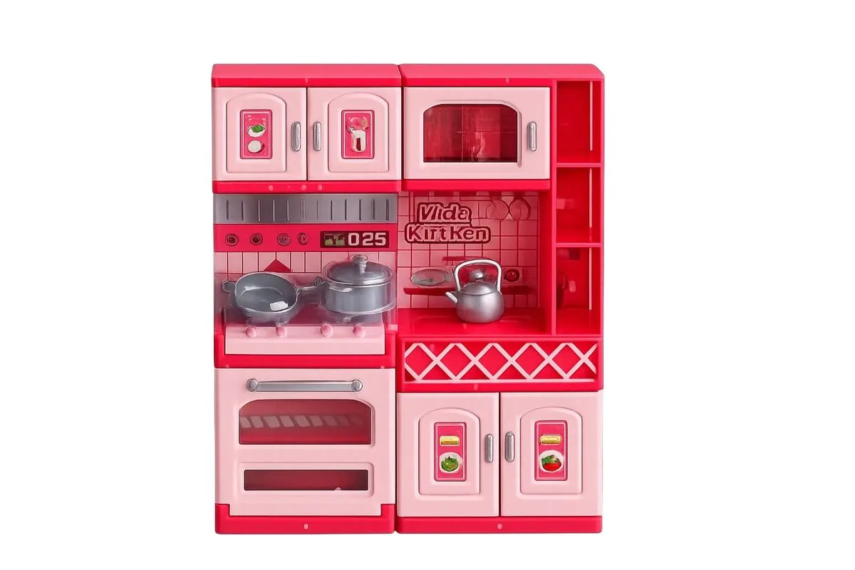 Kids Pretend Play Kitchen Set
