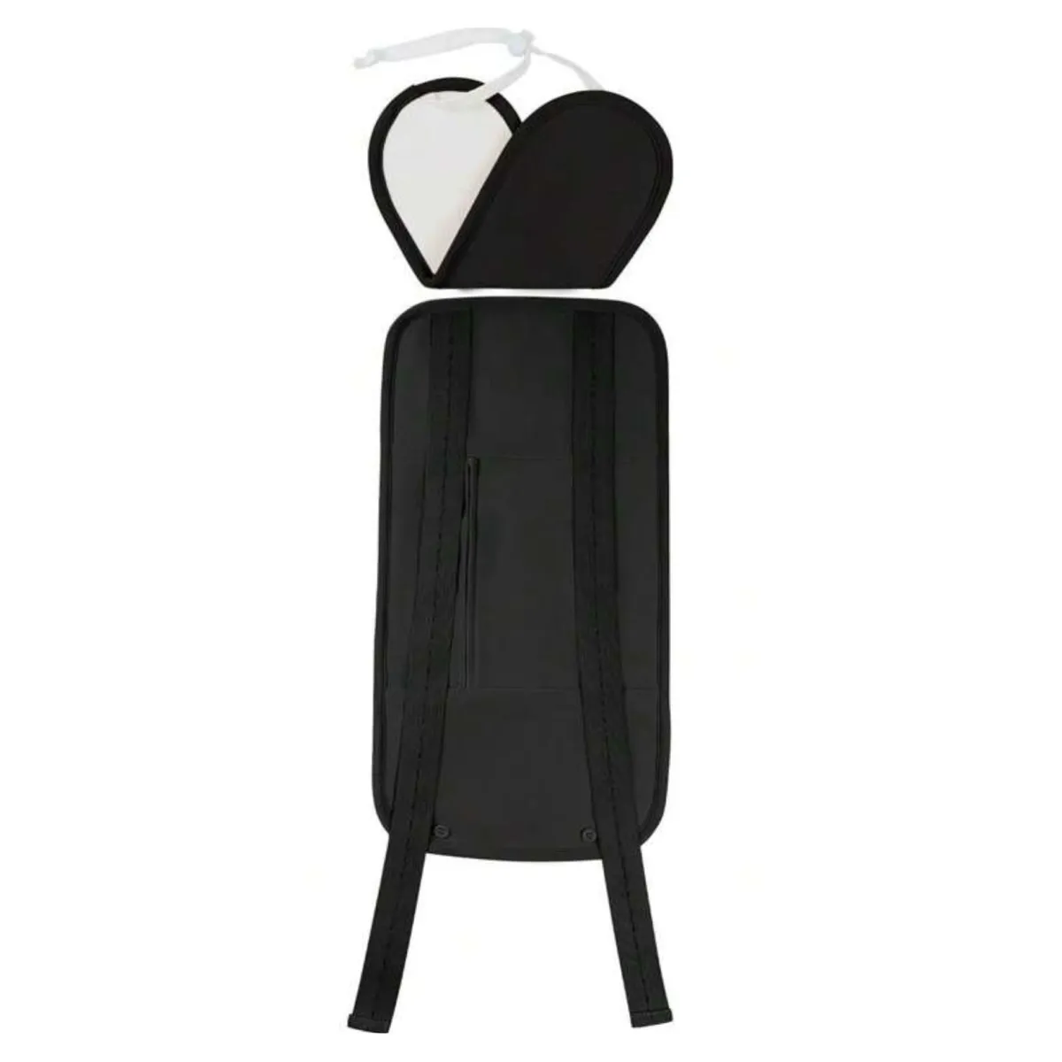 Castor Oil Pack Wrap 2 Piece Comfort Soft - Black