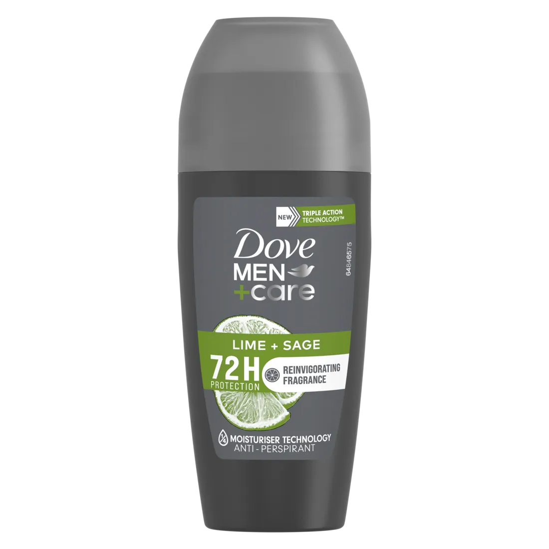 Dove Men+Care Lime & Sage Antiperspirant Roll-On Deodorant 50ml