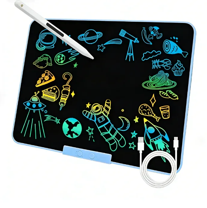 16" LCD Writing Tablet Kid Erasable Elastic Drawing Doodle Board with Pen