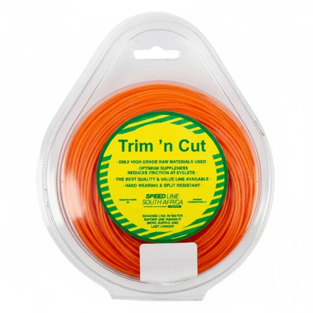 2.0mm x 100m Trimmer Line Donut - Orange