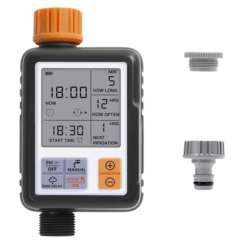Automatic Sprinkler Watering Garden Timer Irrigation with Large Display