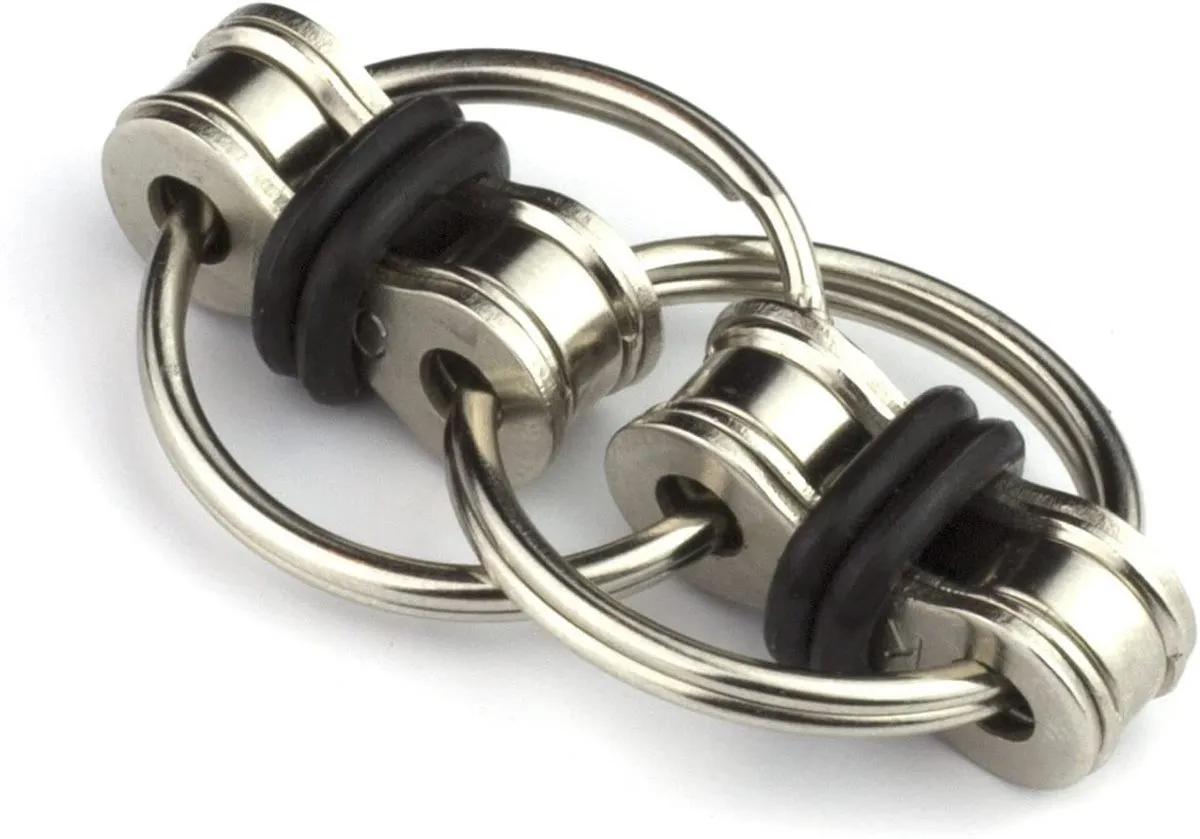 Stress Relief Flippy Chain Fidget Toy - Black
