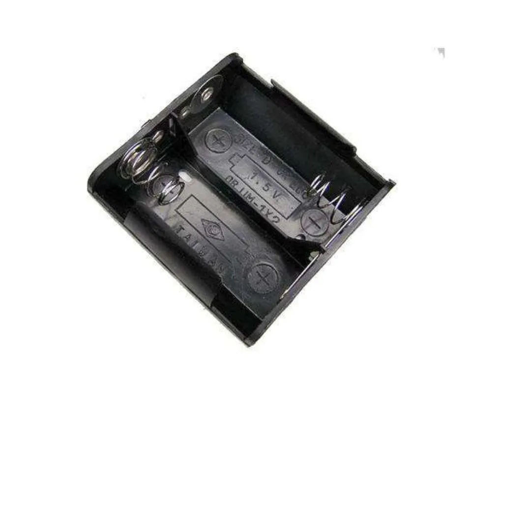 UM1X2 - Battery Holder with Snap Terminal for 2 x D Cell Batteries