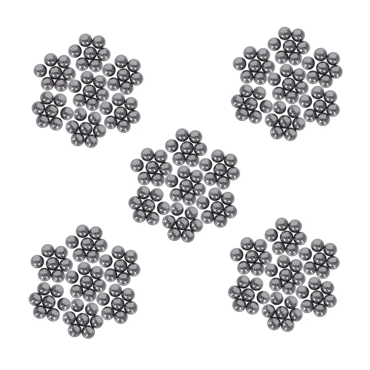 250 Pcs 10mm Diameter Steel Ball Bearings for Bicycle Hubs