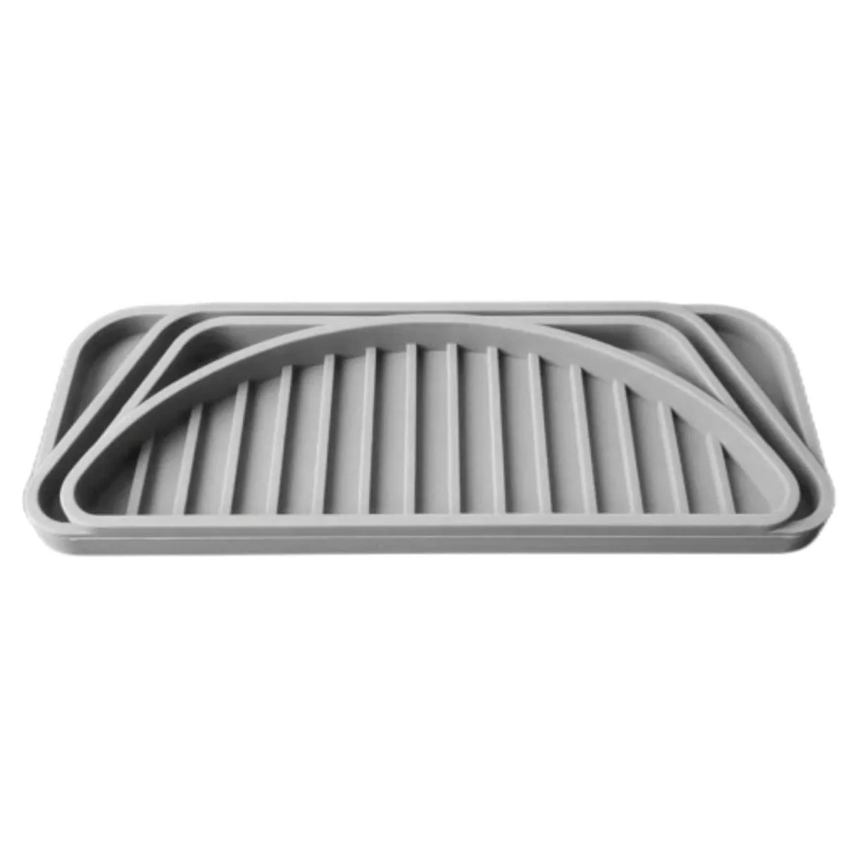 Refrigerator Drip Catcher Tray,Ice and Water Dispenser Silicone Pan,Water D