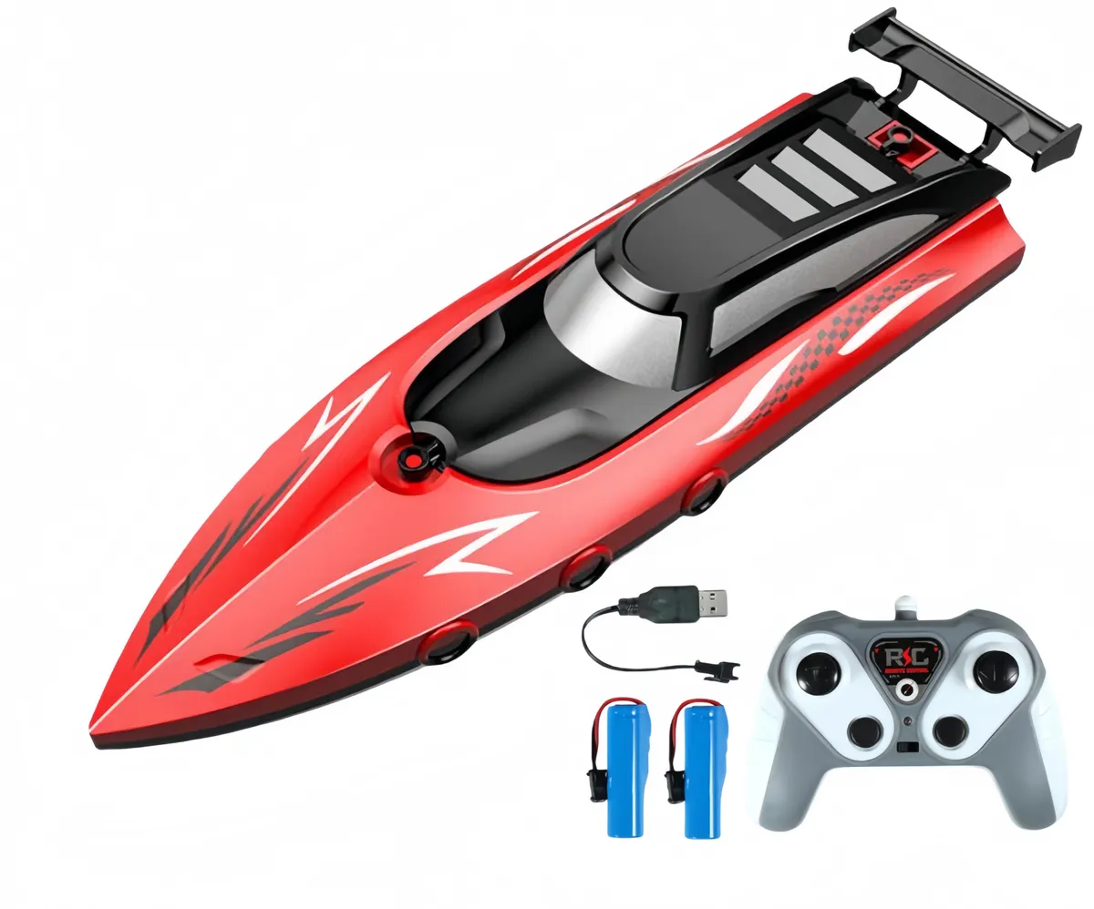 Remote control Boat with LED for Lake River and Swimming Pool