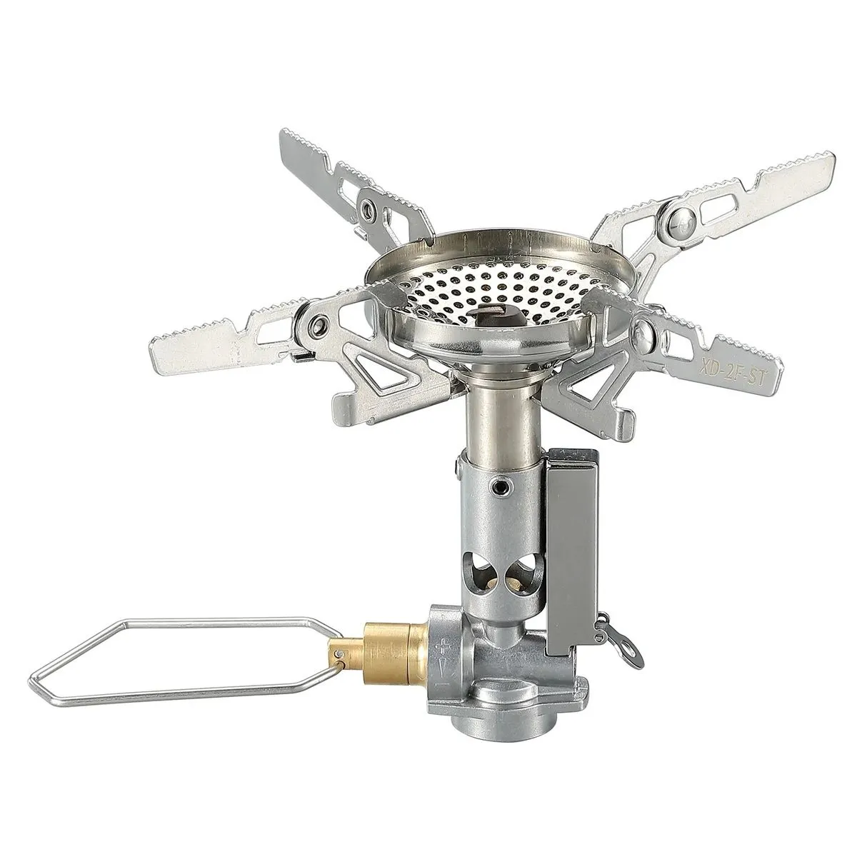 Campingmoon XD-2F Portable Gas Stove with Igniter & Pressure Regulator